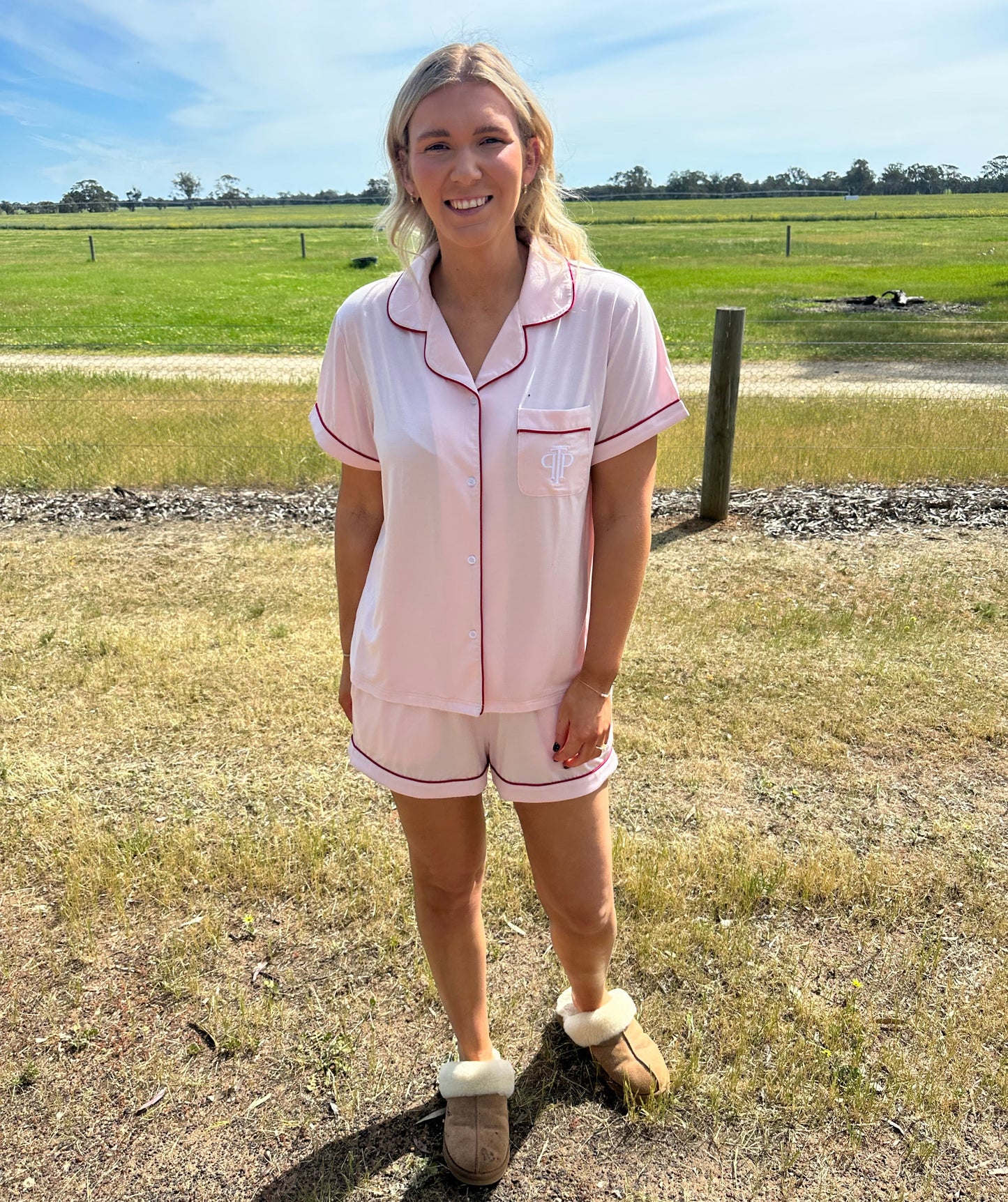 Rosé glow- Pyjama Set (PRE ORDER)